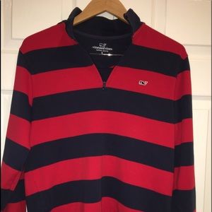 Vineyard Vines Zipped Sweat shirt- soft cotton